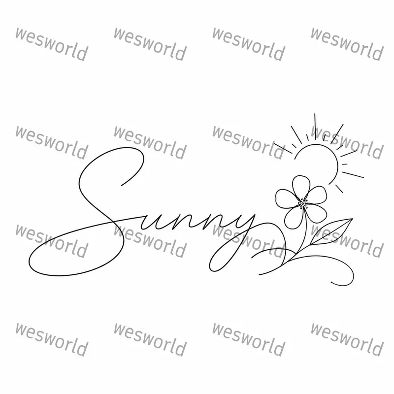 Signature Logo Line Creative Minimal Art