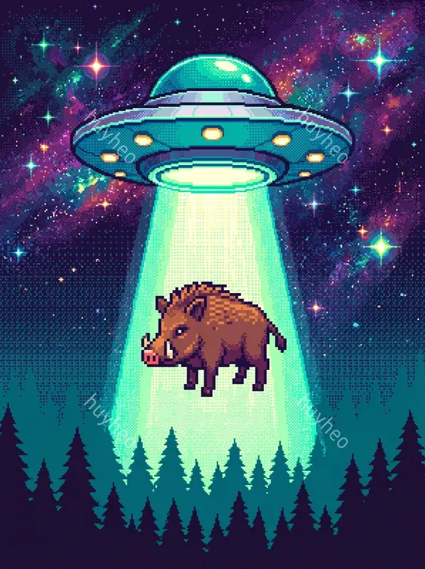 32bit Scifi Pixel Art Assets