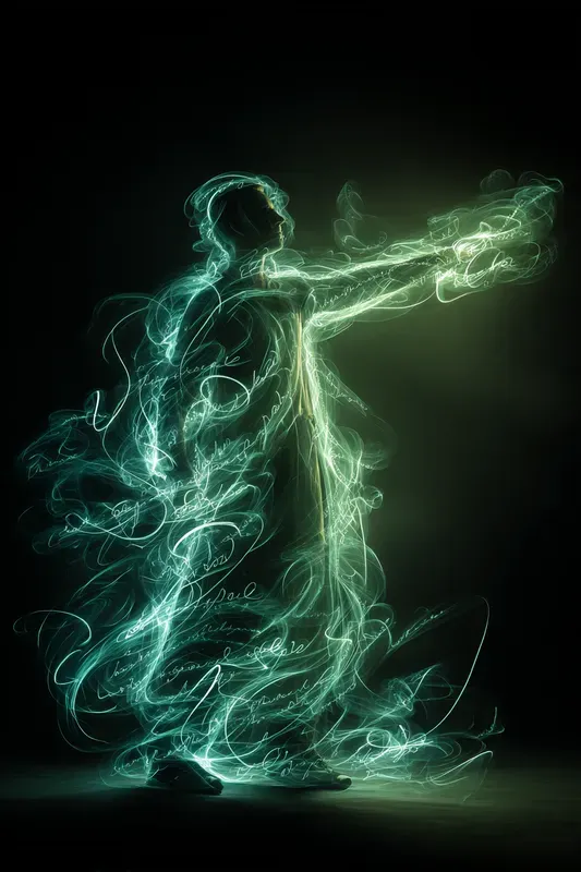 Light Painting Portrait Art Generator