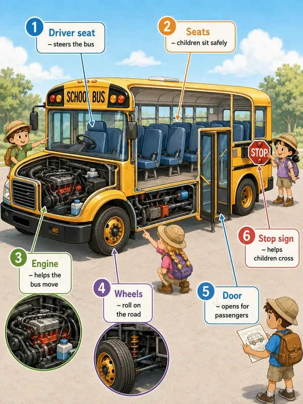 Cutaway Educational Picture Books