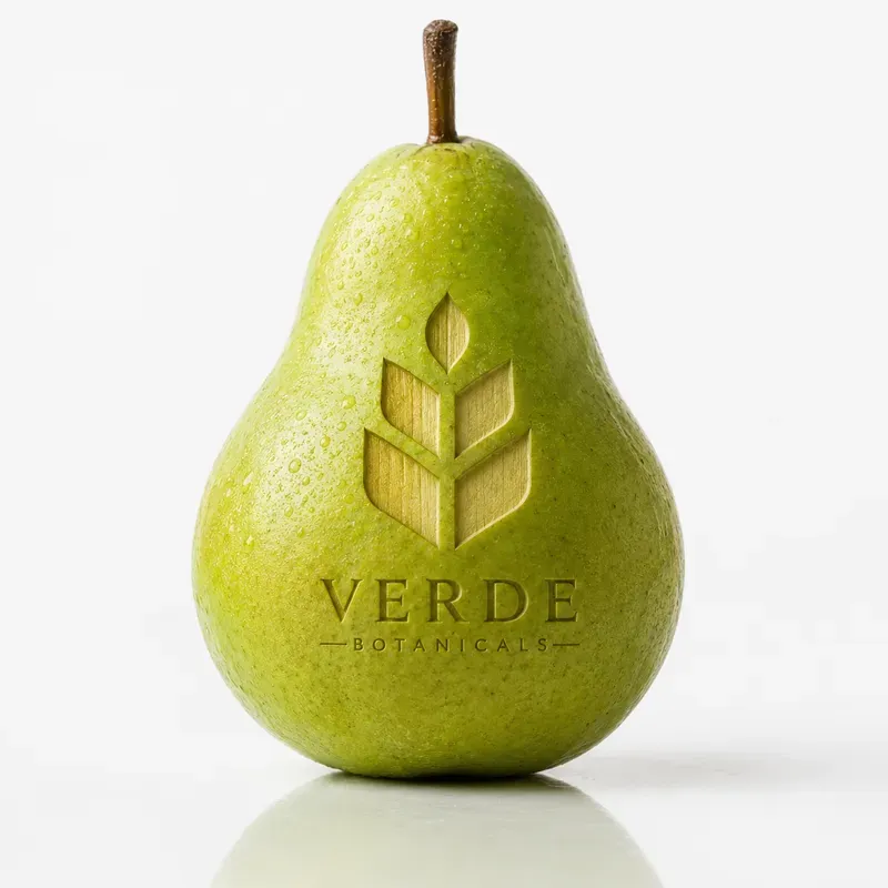 Luxury Fruit Logo Engravings