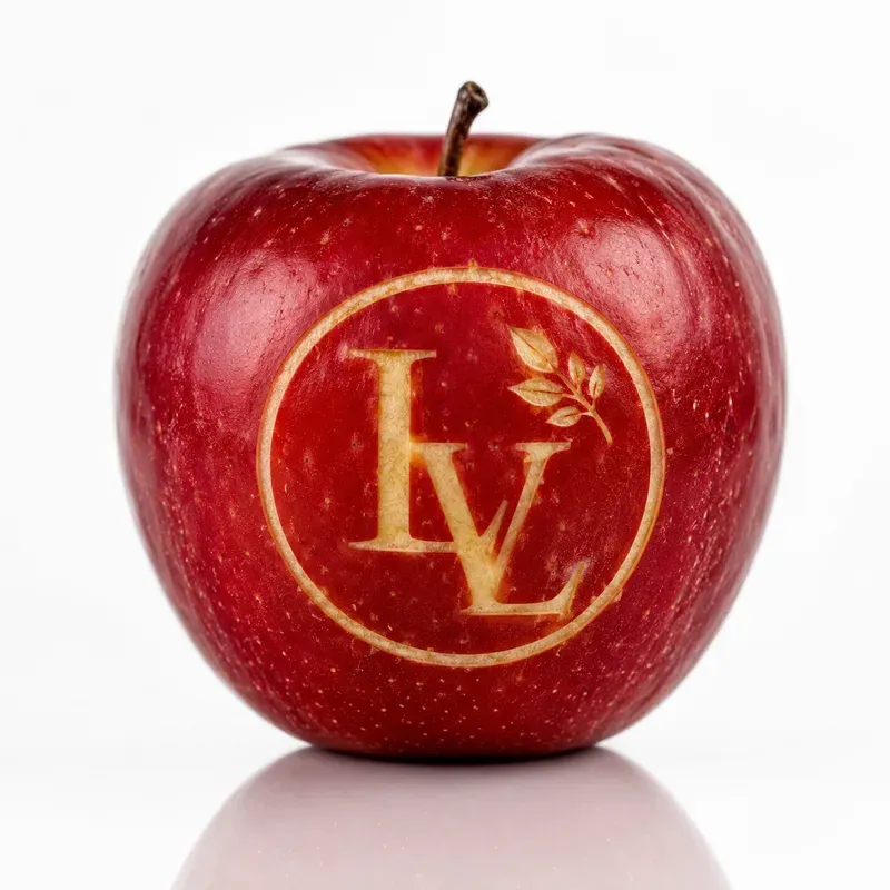 Luxury Fruit Logo Engravings