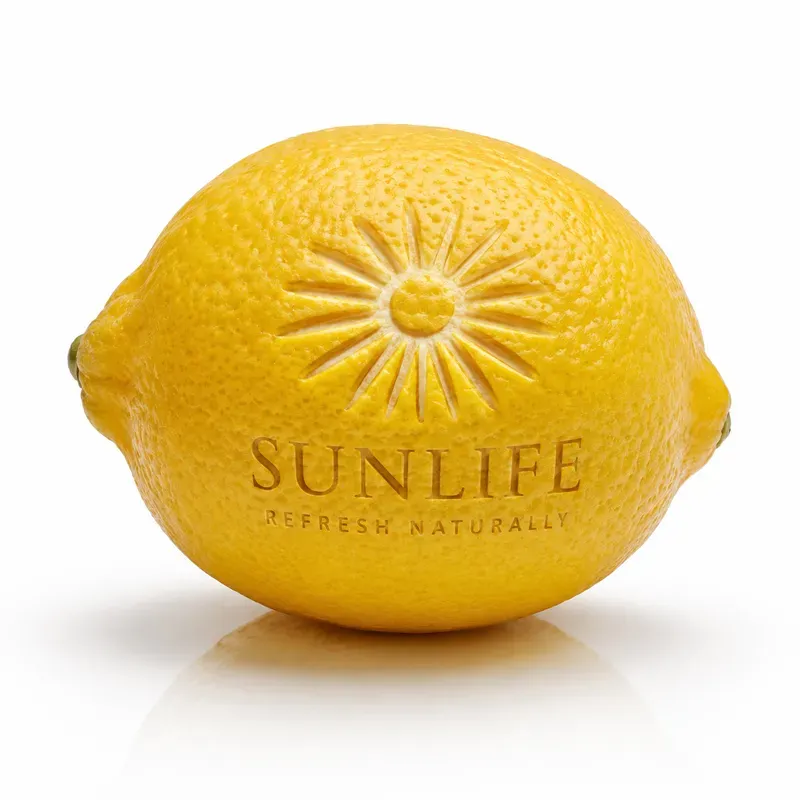Luxury Fruit Logo Engravings