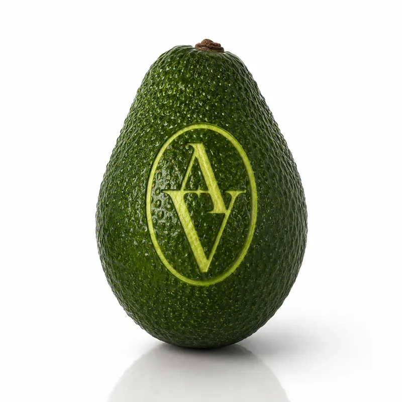 Luxury Fruit Logo Engravings