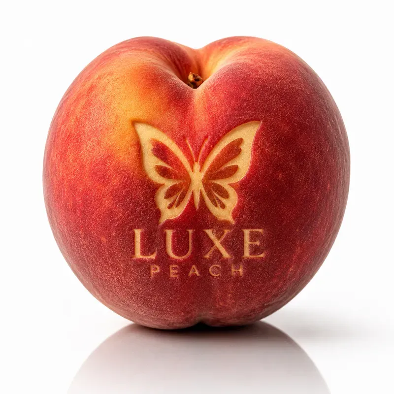 Luxury Fruit Logo Engravings