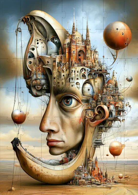 Surreal Metamorphosis Illustrations