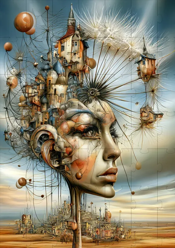 Surreal Metamorphosis Illustrations