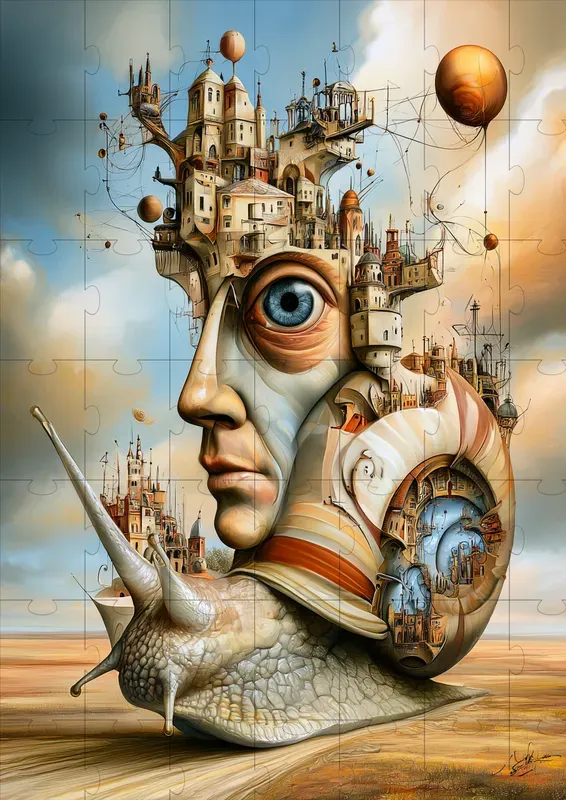 Surreal Metamorphosis Illustrations
