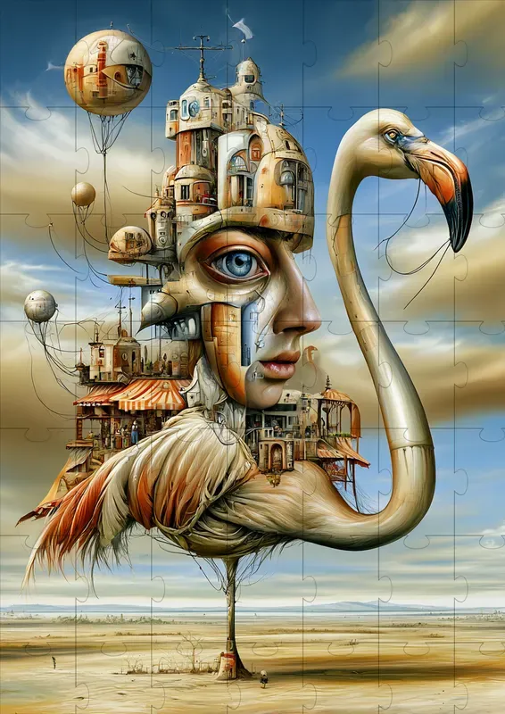 Surreal Metamorphosis Illustrations