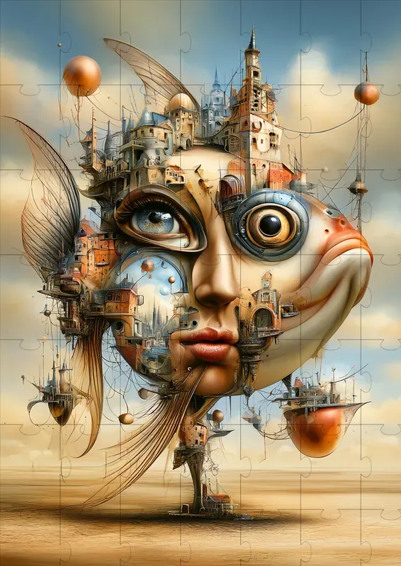 Surreal Metamorphosis Illustrations