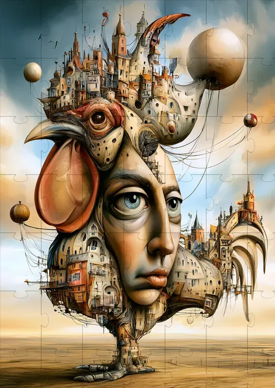 Surreal Metamorphosis Illustrations