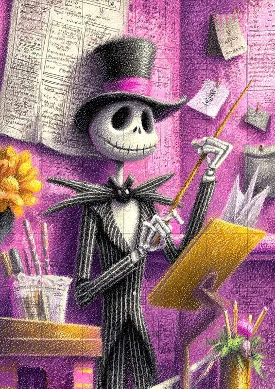 Whimsical Character Music Illustrations