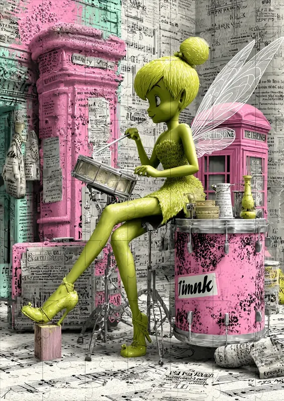 Whimsical Character Music Illustrations