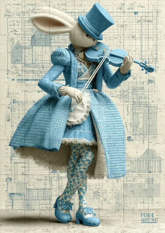 Whimsical Character Music Illustrations