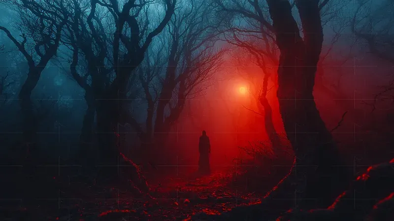 Cinematic Nightmare Horror Scenes