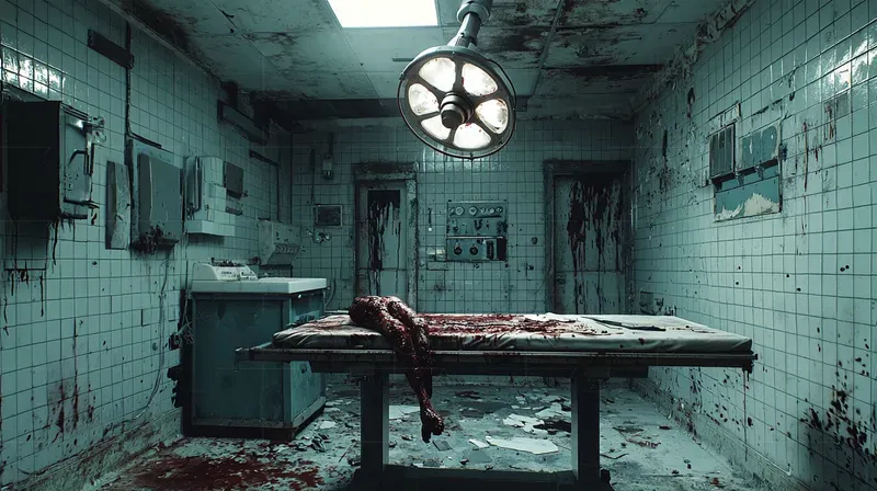 Cinematic Nightmare Horror Scenes