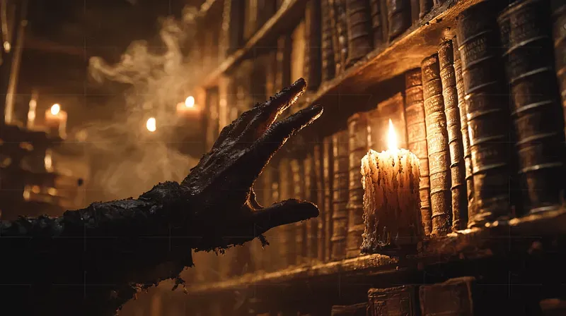 Cinematic Nightmare Horror Scenes