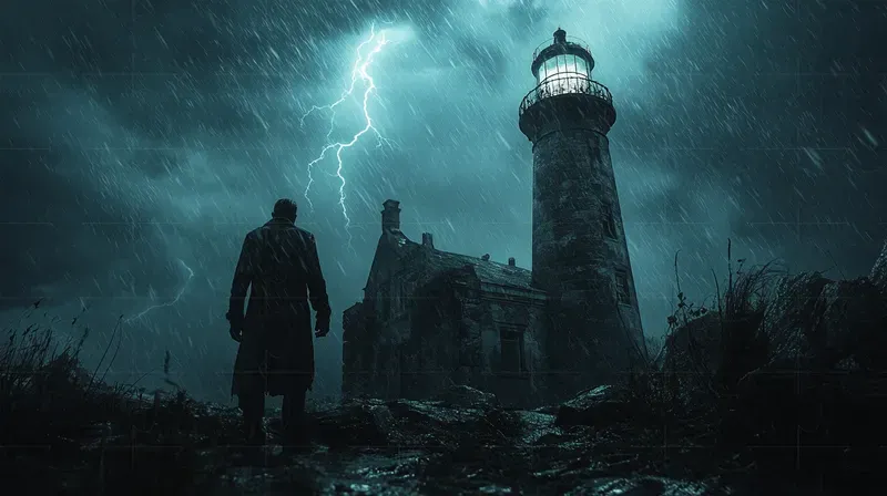 Cinematic Nightmare Horror Scenes