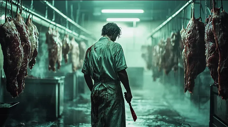 Cinematic Nightmare Horror Scenes