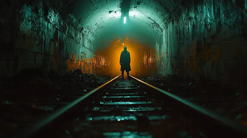 Cinematic Nightmare Horror Scenes