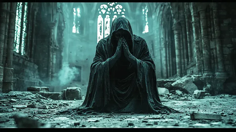 Cinematic Nightmare Horror Scenes