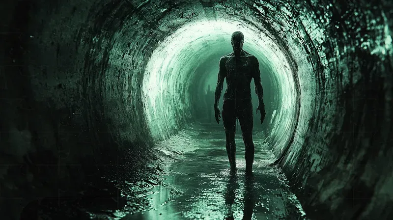 Cinematic Nightmare Horror Scenes