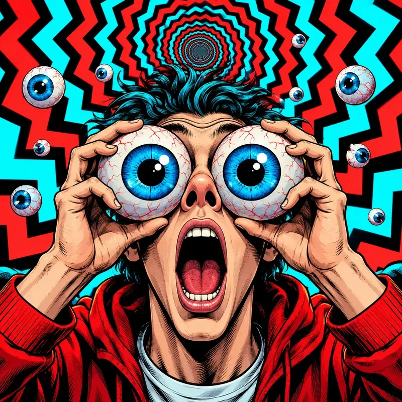 Surreal Optical Illusion Art