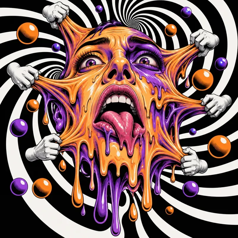 Surreal Optical Illusion Art