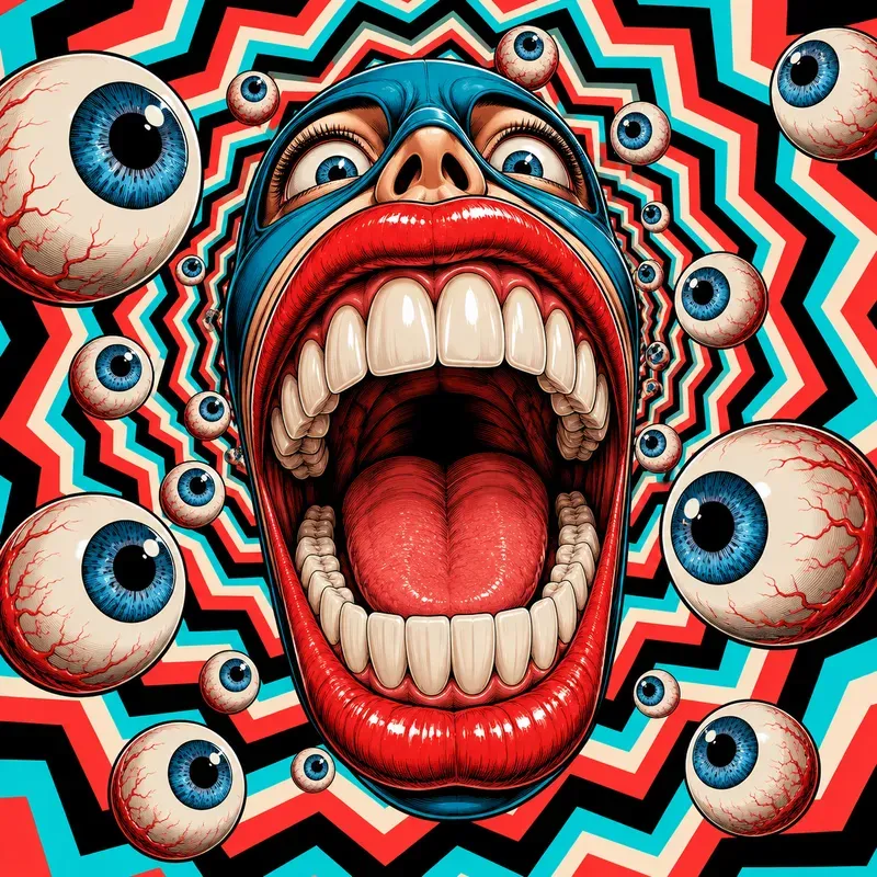 Surreal Optical Illusion Art