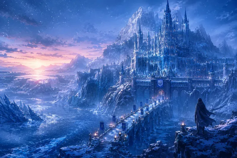 Anime Cinematic Landscape Generator