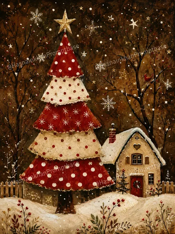 Whimsical Christmas Folk Art Journals