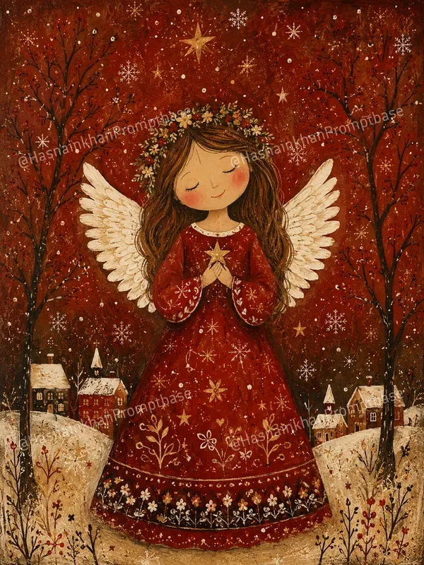 Whimsical Christmas Folk Art Journals
