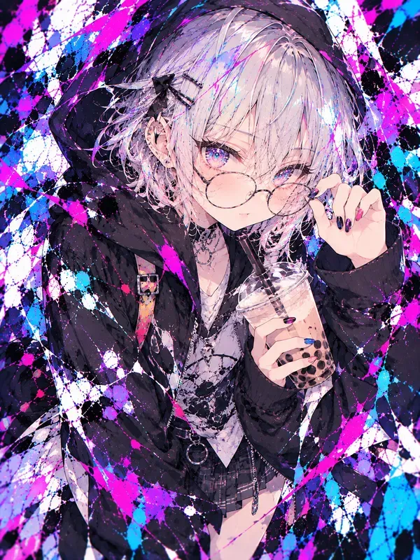 Kawaii Vivid Girls Colorful