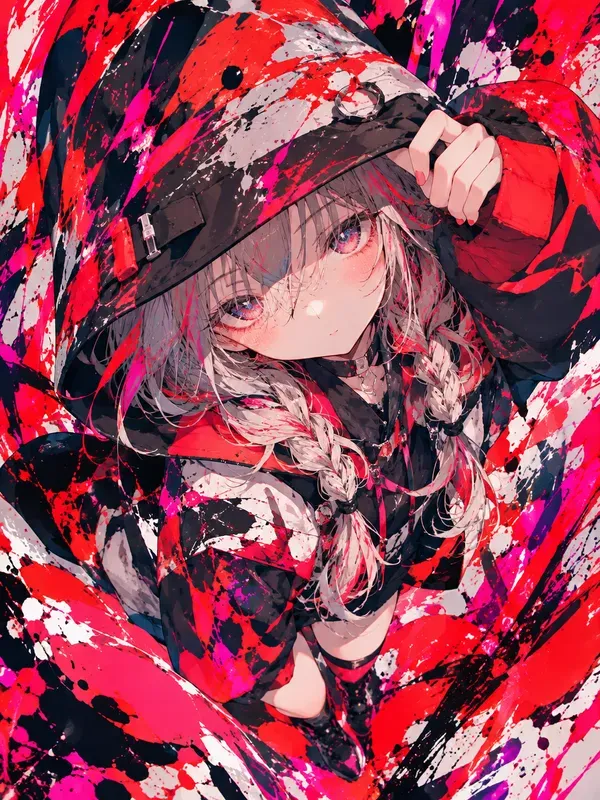 Kawaii Vivid Girls Colorful