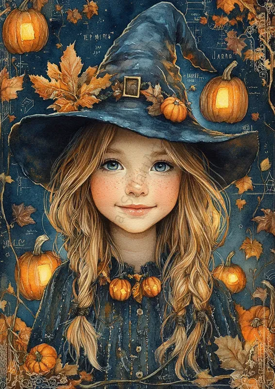 Halloween Enchanted Junk Journal Pages