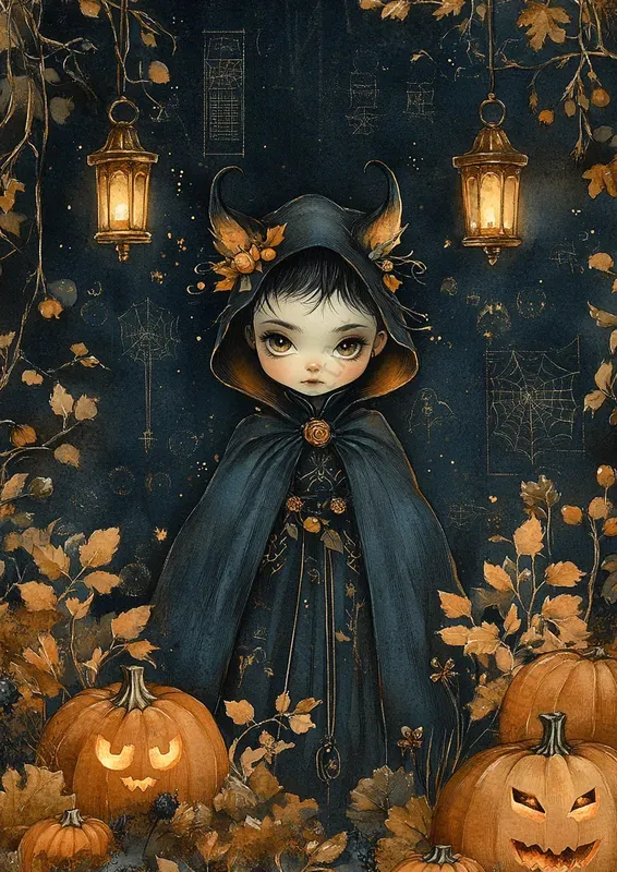 Halloween Enchanted Junk Journal Pages