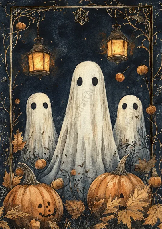 Halloween Enchanted Junk Journal Pages