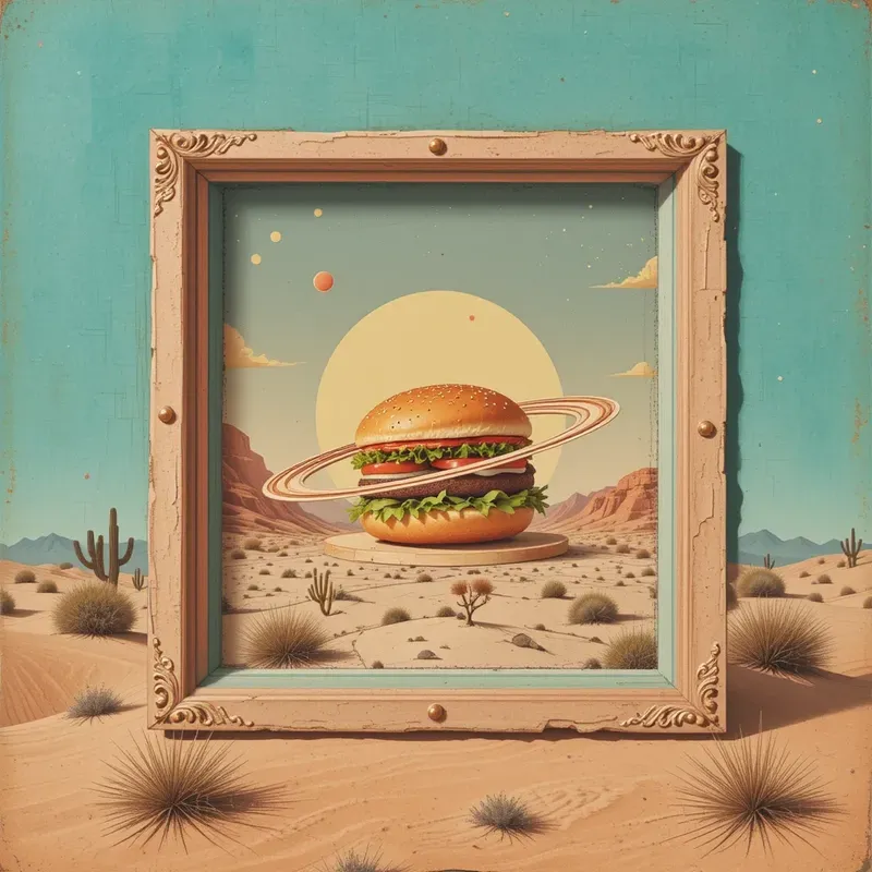 Vintage Surreal Collage Art