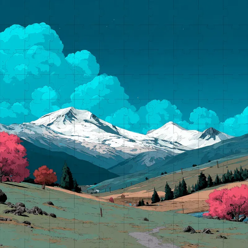Cel Shaded Illustration Retro Pops