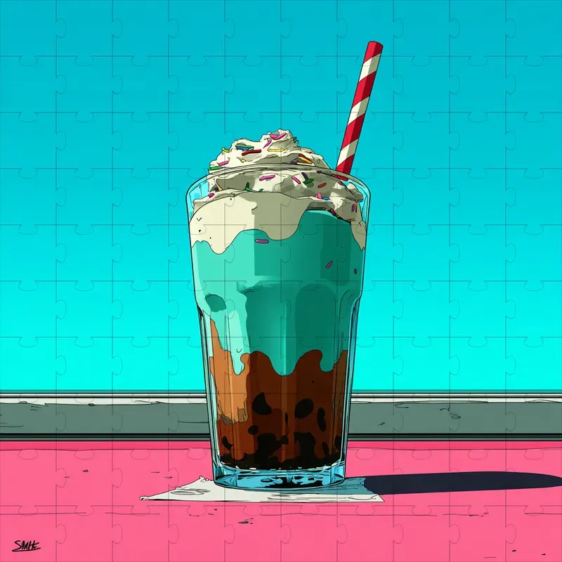 Cel Shaded Illustration Retro Pops
