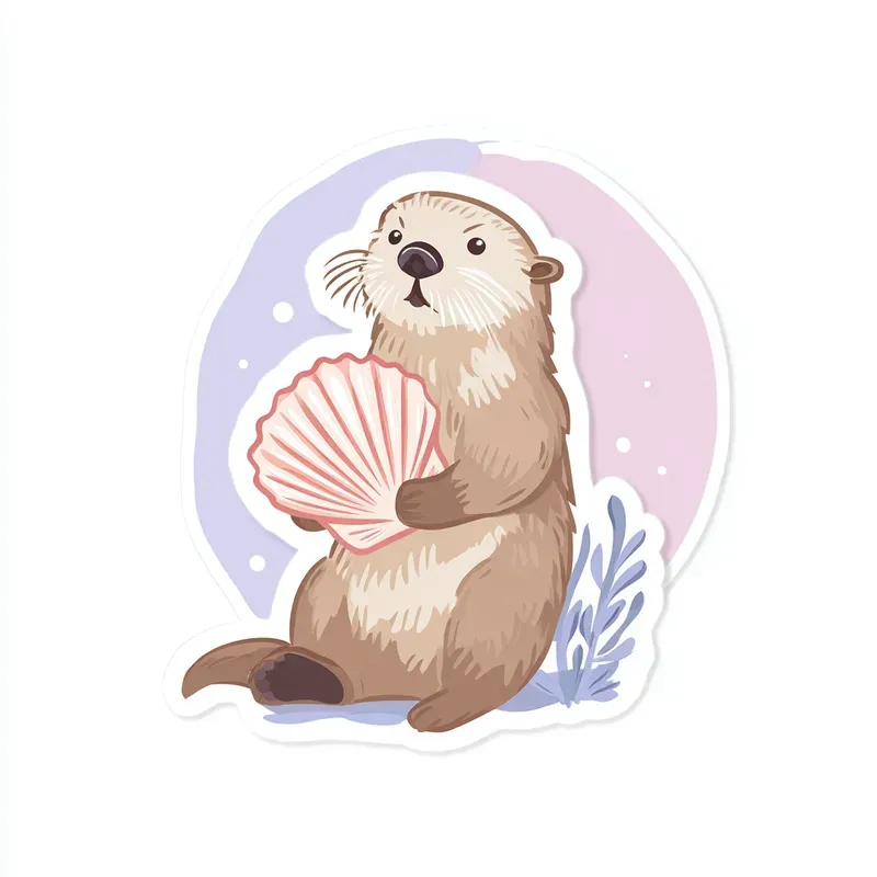 Cute Kawaii Digital Stickers