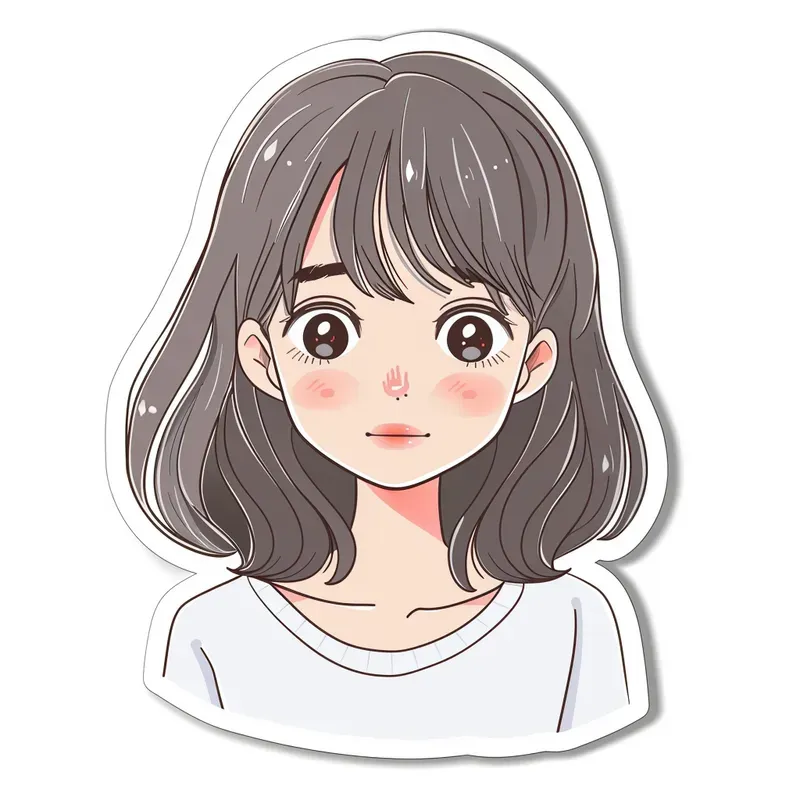 Cute Kawaii Digital Stickers