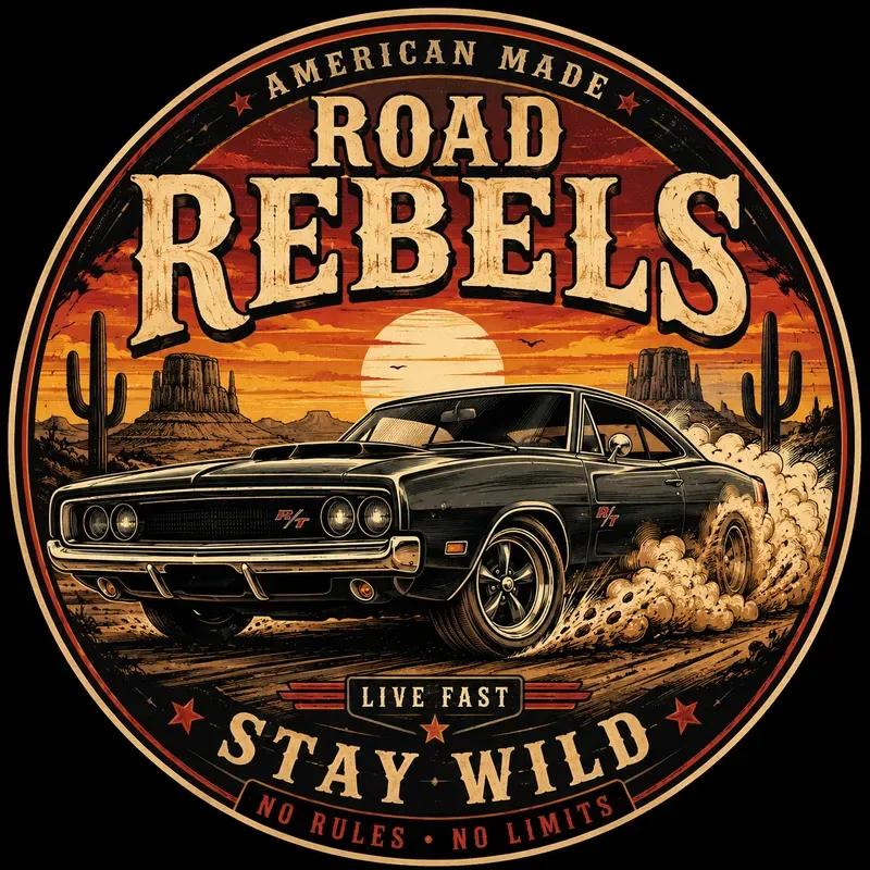Vintage Western Badges