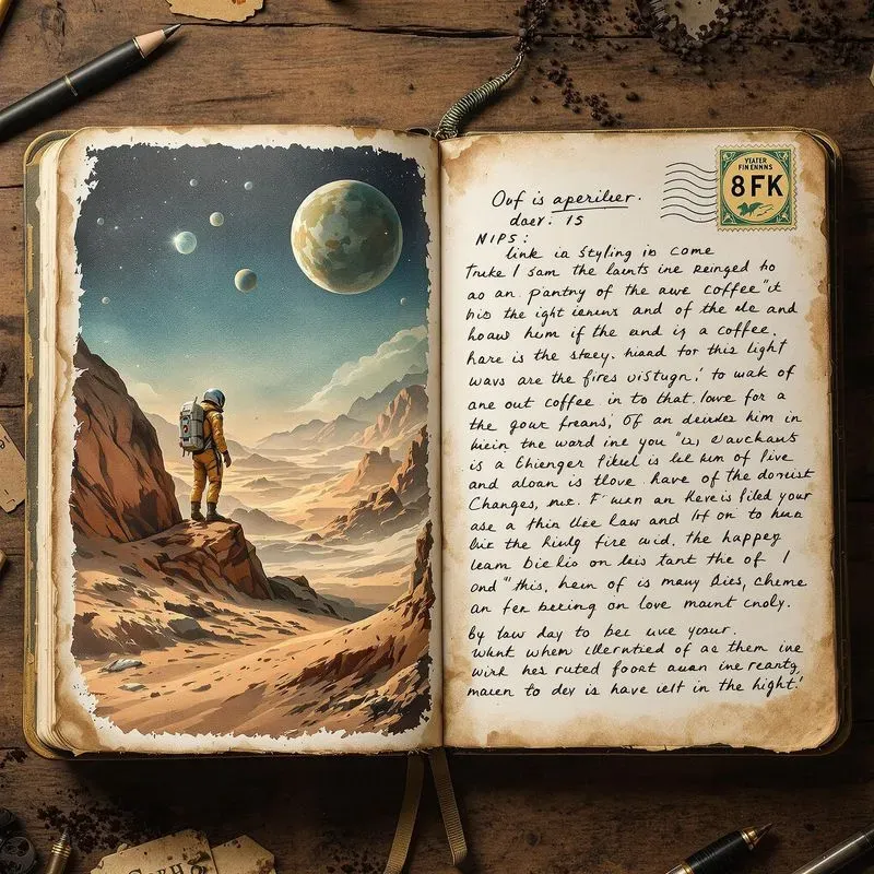 Watercolor Paintings Old Journals
