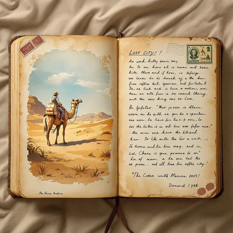 Watercolor Paintings Old Journals