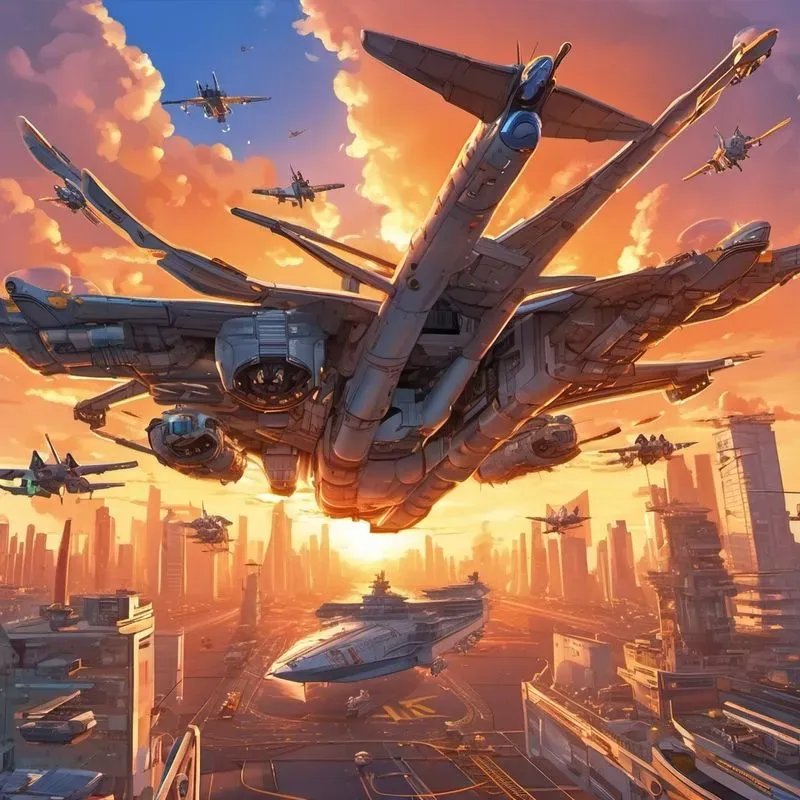 Floating Sky Cities Collections