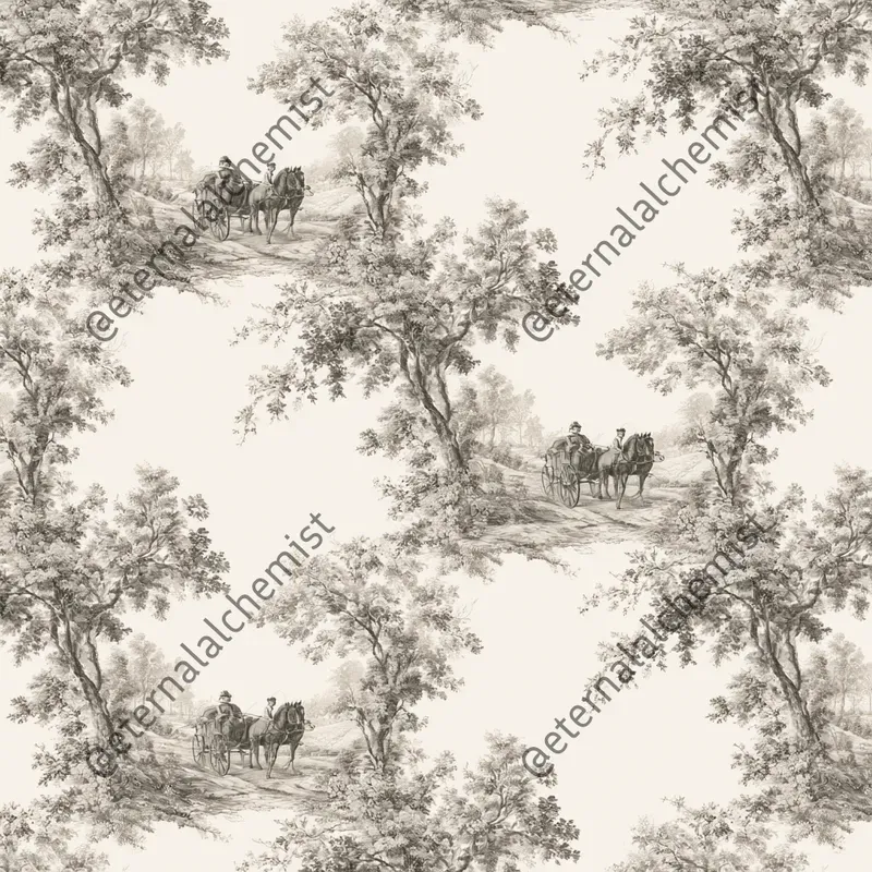 Timeless Toile Scrapbook Pages