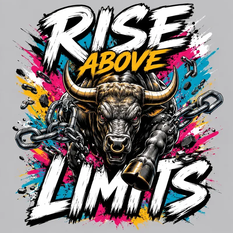 Rise Above Limits Typographies