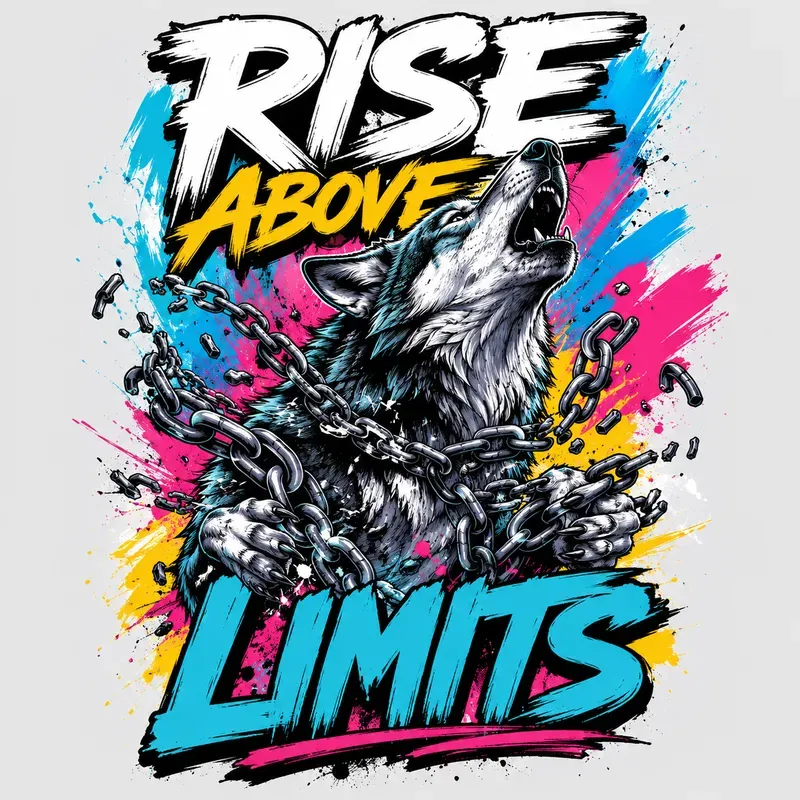 Rise Above Limits Typographies