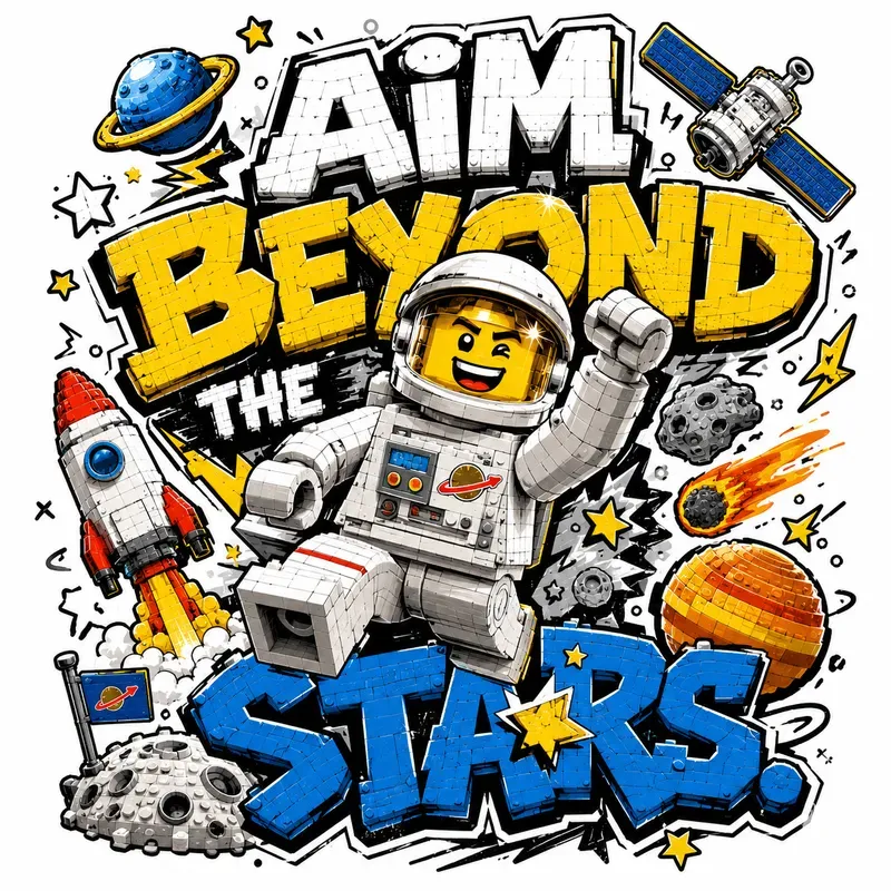Lego Graffiti Quote Character Creators
